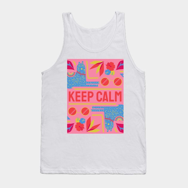 Keep Calm Tank Top by Your dreams live here